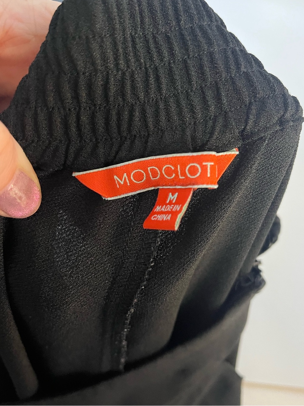 MODCLOTH High Rise Wide Leg Pants - Picture 3 of 6